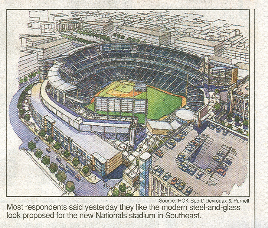 drawing of the Nationals proposed stadium